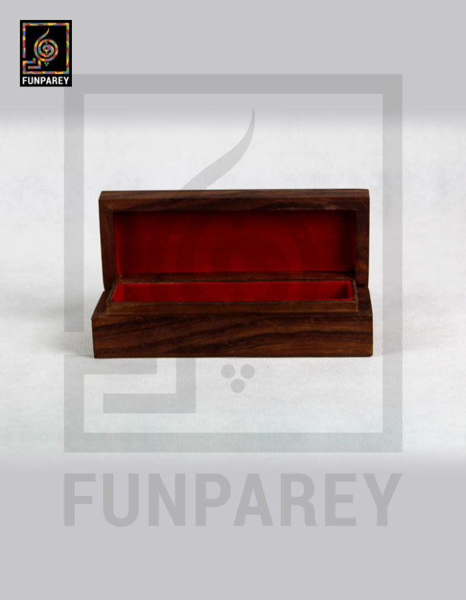 Wooden Stationery Box with Brass Work