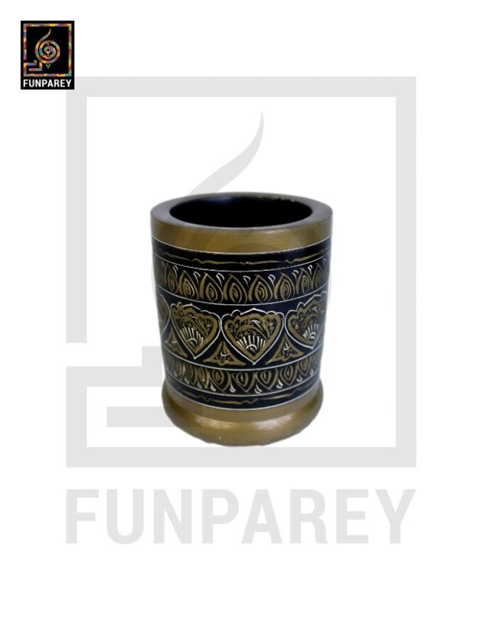 Accessory Jar Cylindrical with Lacquer Art - Image 17