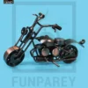 Retro Bike Desk Sculpture - Metallic Roadster - Image 3