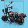 Retro Bike Desk Sculpture - Metallic Roadster - Image 5
