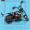 Retro Bike Desk Sculpture - Metallic Roadster - Image 6