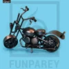 Retro Bike Desk Sculpture - Metallic Roadster - Image 2