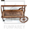 Distinct Serving Trolley 27x15" - Image 4