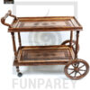 Distinct Serving Trolley 27x15" - Image 5