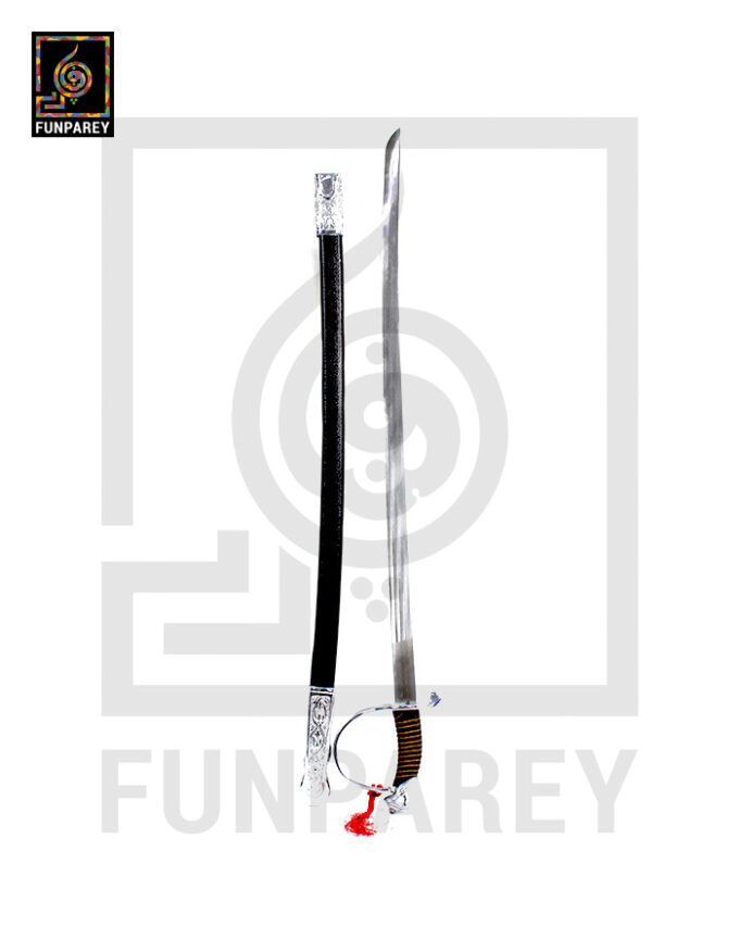 Sabre Cutlass With Scabbard 36" Steel Sword For Wall Hanging - Image 6