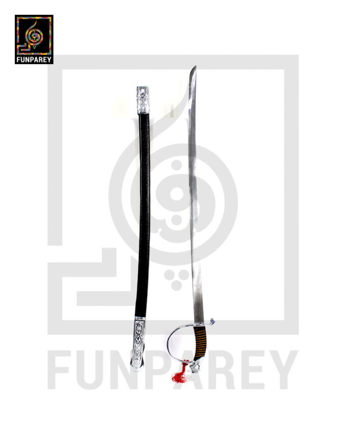 Sabre Cutlass With Scabbard 36" Steel Sword For Wall Hanging - Image 2