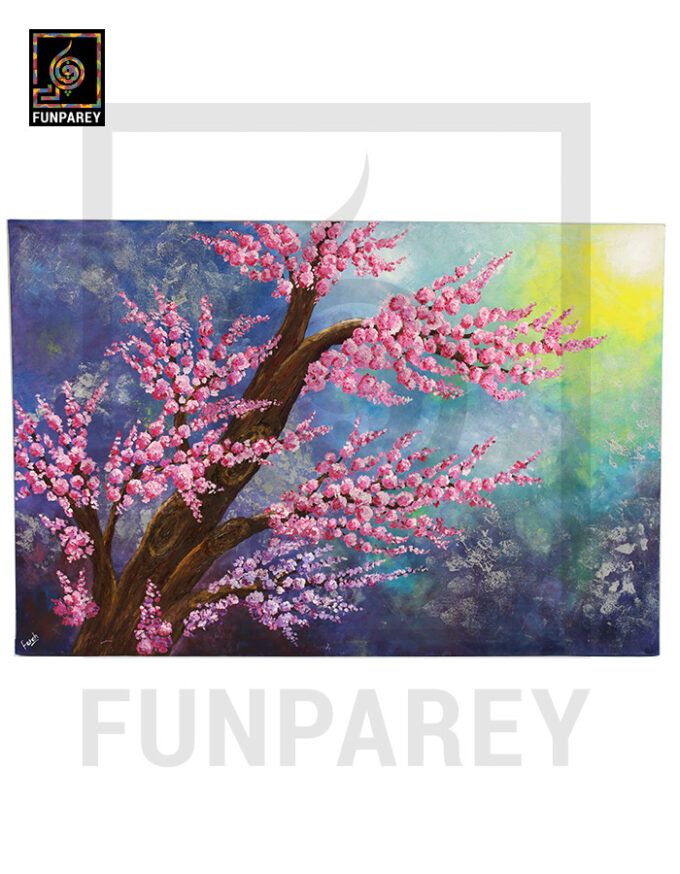 Landscape Oil Painting “TRANQUILITY” 24×36" - Image 2