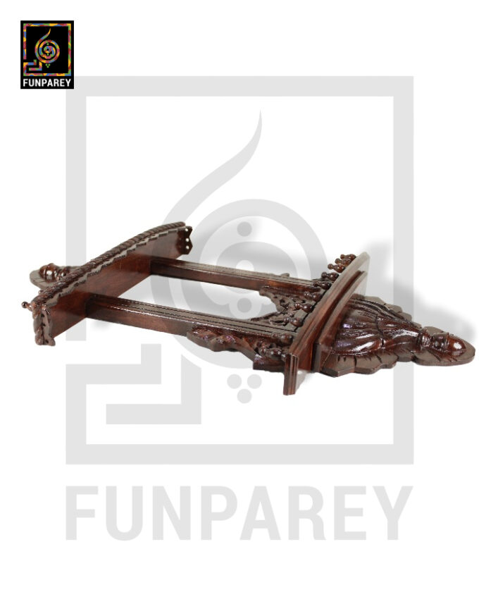 Hand Carved Classic Small Wooden Jharoka - Image 7