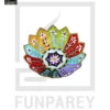 Brass Leaf Design Dry Fruit Bowl 4"