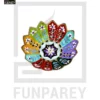 Brass Leaf Design Dry Fruit Bowl 4" - Image 3