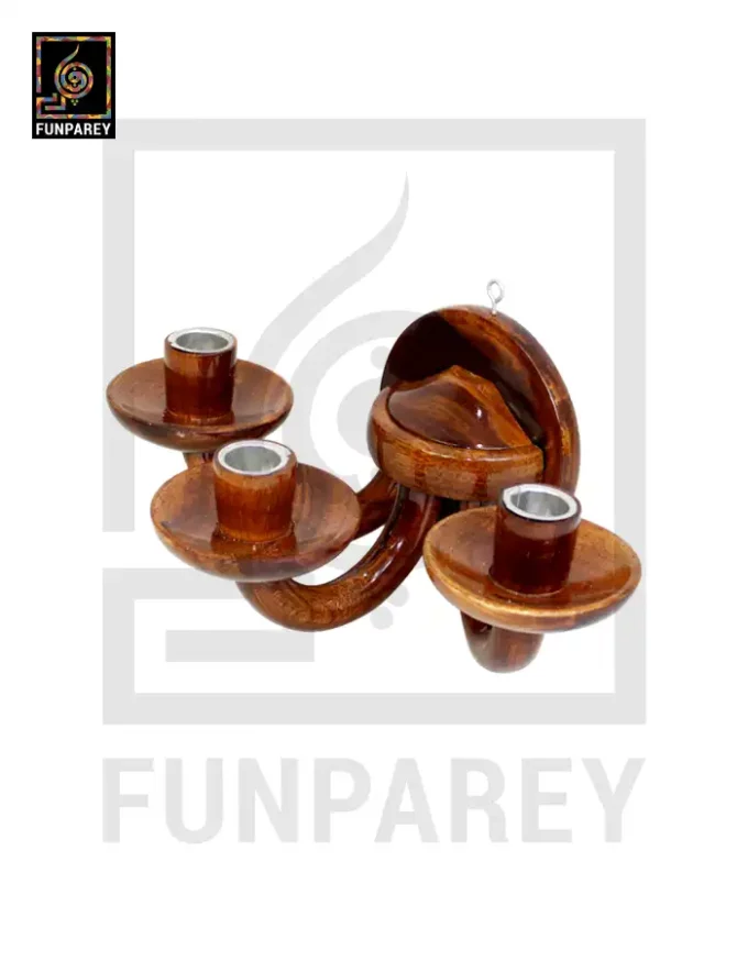 Triple Candle Wall Sconce - Image 4
