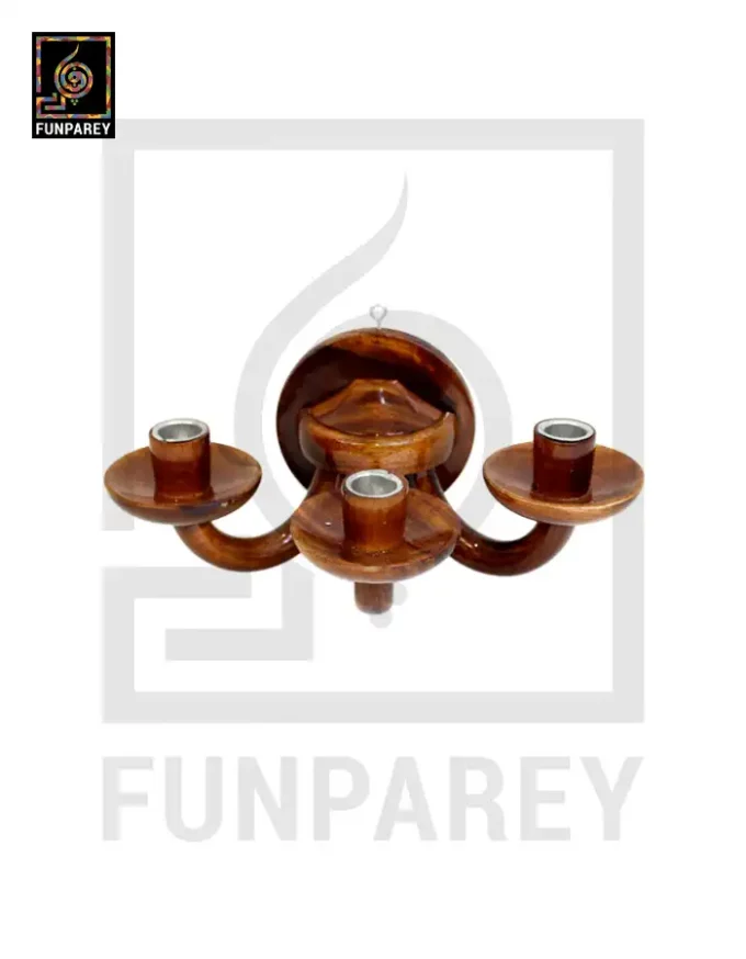 Triple Candle Wall Sconce - Image 5
