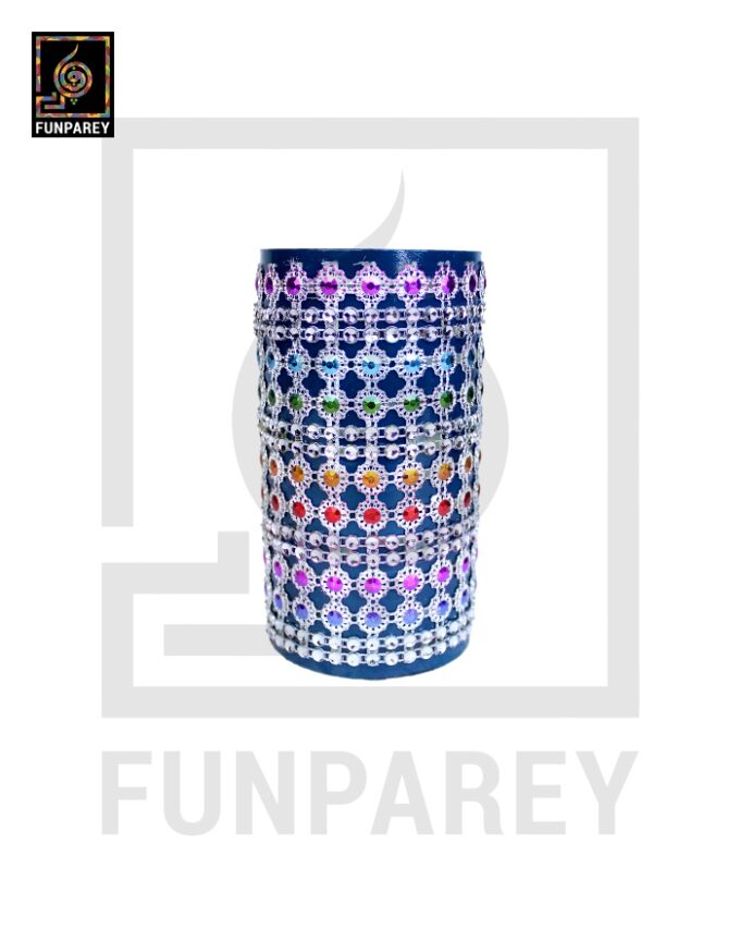 Hand Crafted Accessory Jar with Shiny Beats
