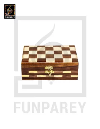 Handcrafted Jewelry Box – 4/6 Checkered