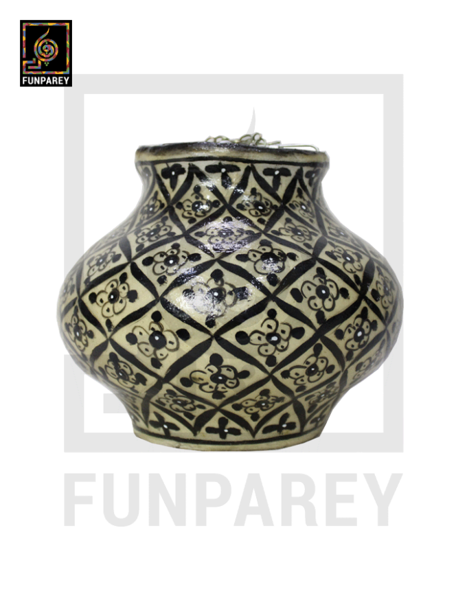 Camel Skin 10" Hanging Lamp "Sable" - Image 4