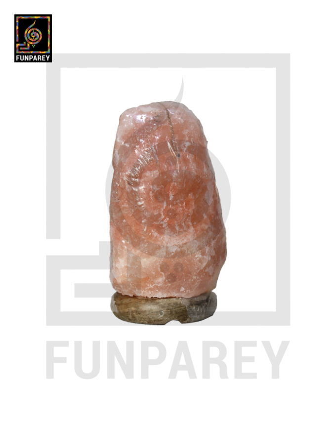 Handmade Pink Salt Lamp Natural Medium 12"