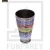 Handcrafted Brass Glass with Embossed Colorful 'Asma-e-Muhammad (saw) - Image 2