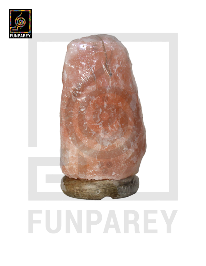 Handmade Pink Salt Lamp Natural Large 14" - Image 3