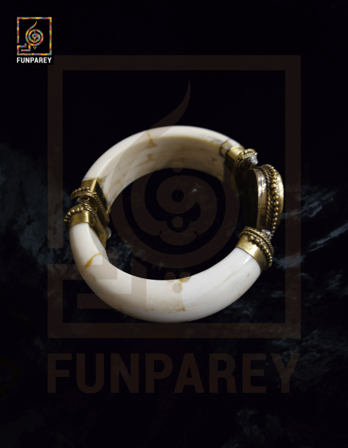 Ethnic Bracelet with Brown Agate Stone - Image 7