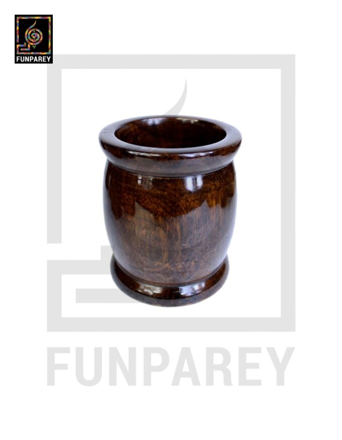 Premium Hardwood Accessory jar Old Shape - Image 2