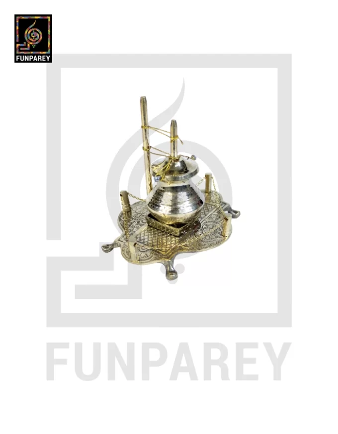 Handmade Brass Decorative Classical Desi Curd Churn - Lassi Maker - Image 11