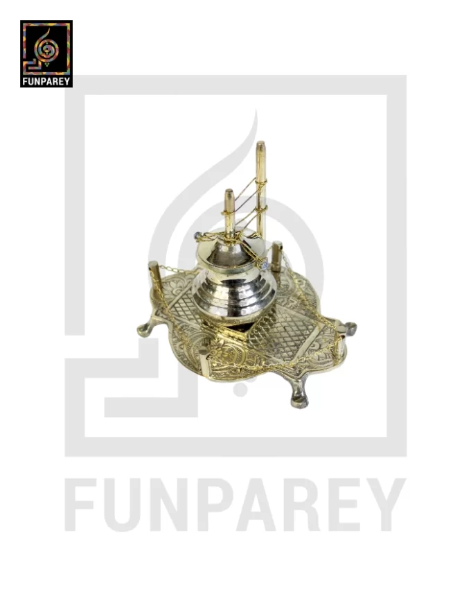 Handmade Brass Decorative Classical Desi Curd Churn - Lassi Maker - Image 6