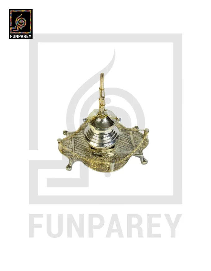 Handmade Brass Decorative Classical Desi Curd Churn - Lassi Maker - Image 8
