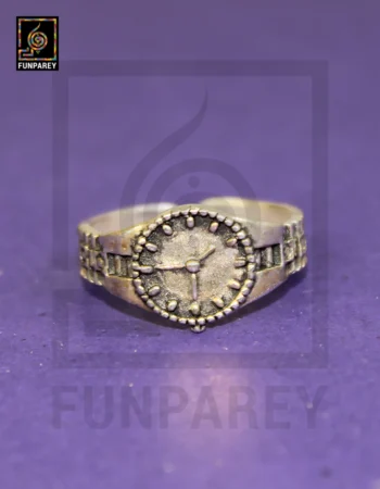 Vintage Style Fashionable Watch Shaped Open Ring