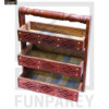 Handmade Wooden Spoon Rack with Cut Work