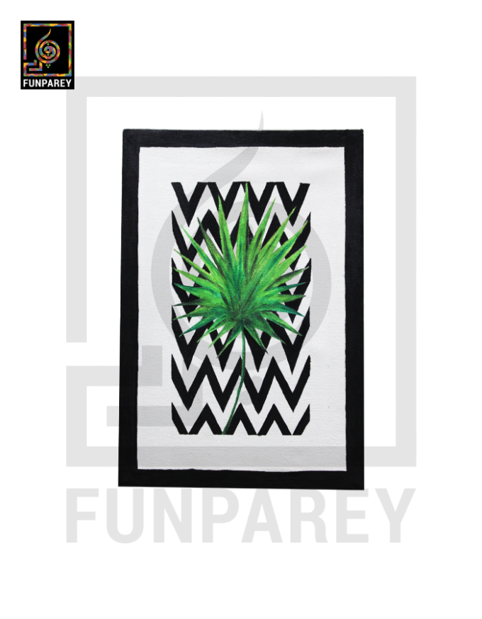 Acrylic Painting Set 'LUSH MOTIF' 12x18 (Set of 3) - Image 2