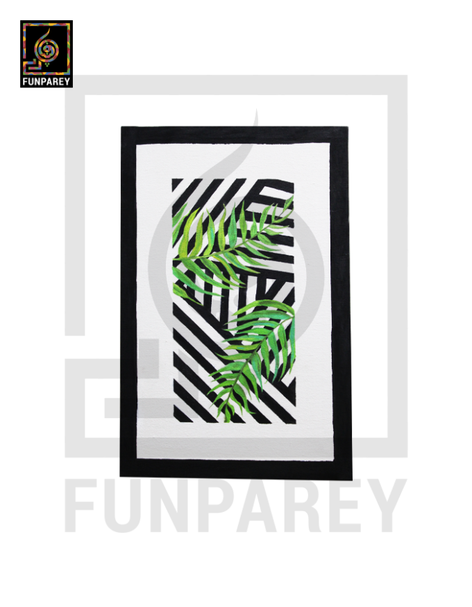 Acrylic Painting Set 'LUSH MOTIF' 12x18 (Set of 3) - Image 4
