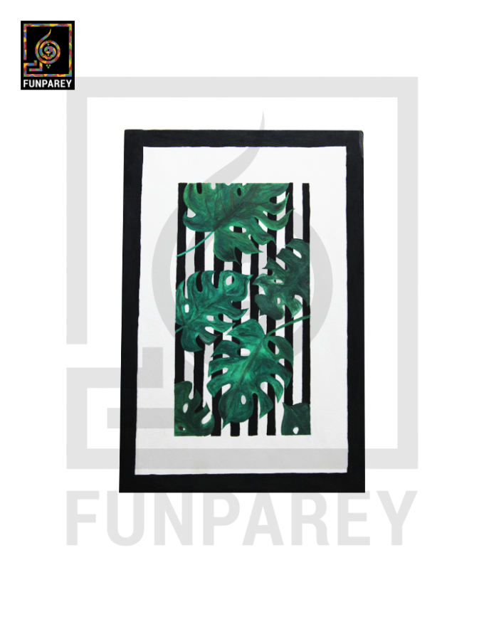 Acrylic Painting Set 'LUSH MOTIF' 12x18 (Set of 3) - Image 3