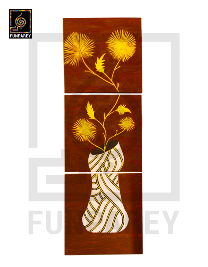 Abstract Acrylic Painting Set "Yonder" 12x12"