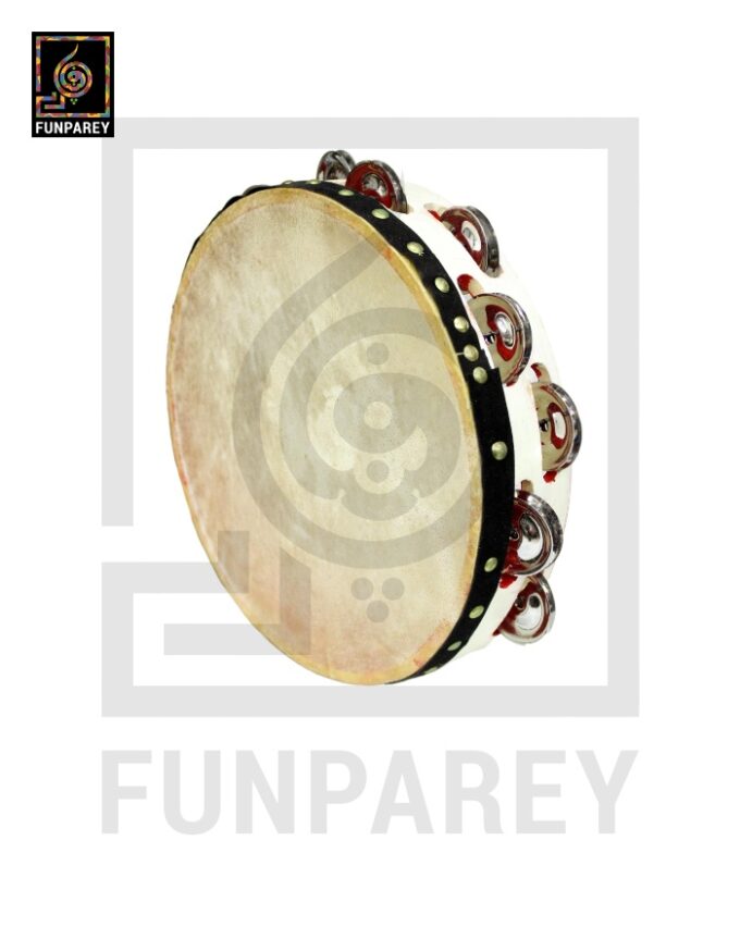 Handmade Dafli Tambourine with Jingles (Pair) - Image 4