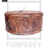 Premium Wooden Dry Fruit Bowl 10" with Heavy Carving Design - Image 21