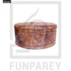 Premium Wooden Dry Fruit Bowl 10" with Heavy Carving Design - Image 25