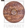 Premium Wooden Dry Fruit Bowl 10" with Heavy Carving Design - Image 10