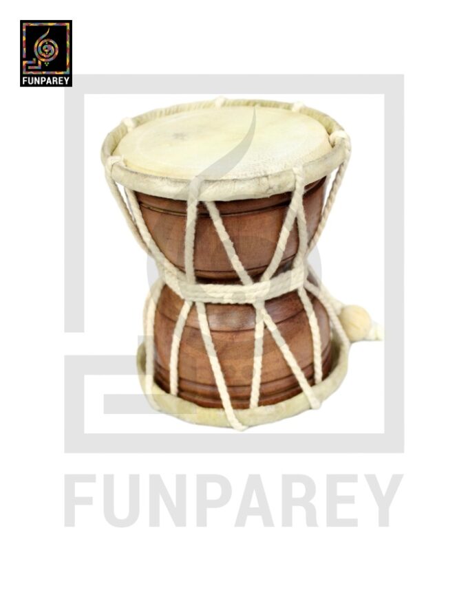Handmade Wooden Dugdugi - Image 4
