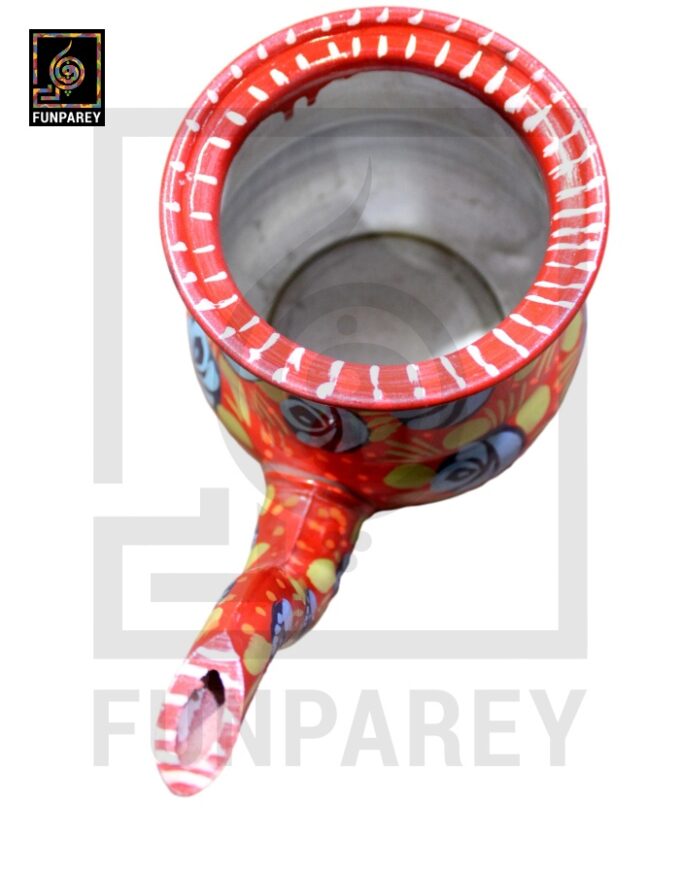 Hand Painted Truck Art Ewer / Pitcher / Truck Art Lota/ Truck Art Planter - Image 3