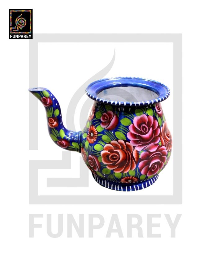 Hand Painted Truck Art Ewer / Pitcher / Truck Art Lota/ Truck Art Planter