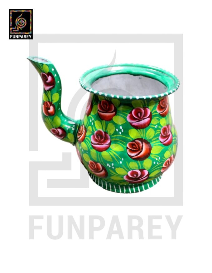 Hand Painted Truck Art Ewer / Pitcher / Truck Art Lota/ Truck Art Planter - Image 5