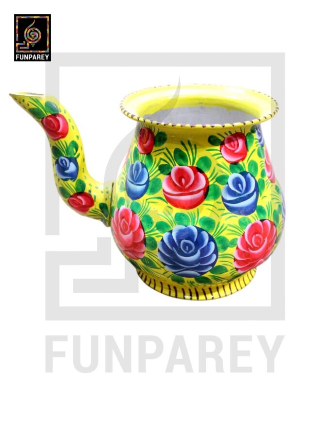 Hand Painted Truck Art Ewer / Pitcher / Truck Art Lota/ Truck Art Planter - Image 8