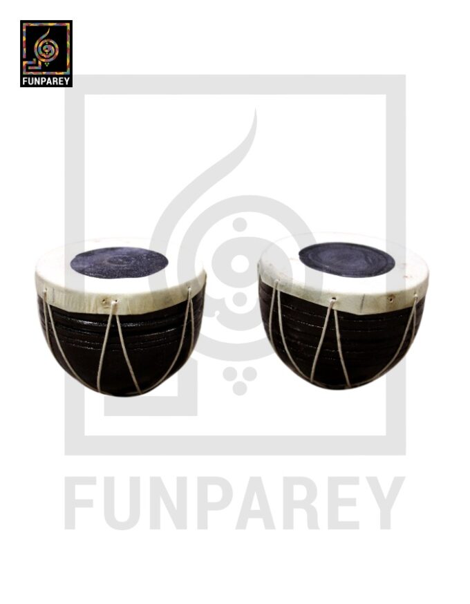 Handmade Vintage Decorative Nagara Drums Pair - Image 4