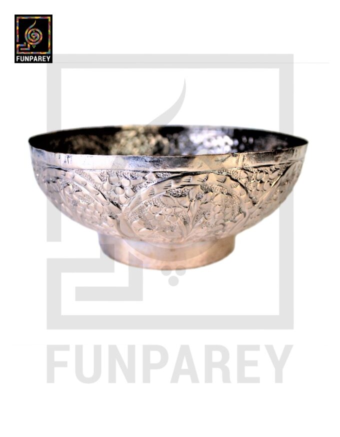 Antique Refurbished Distinct Copper Bowl Rare - Image 17