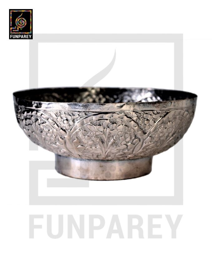Antique Refurbished Distinct Copper Bowl Rare - Image 8