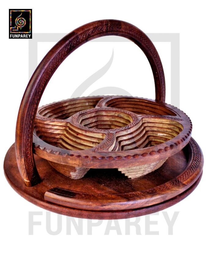 Handmade Wooden Premium Spring Tray 18" - Image 6