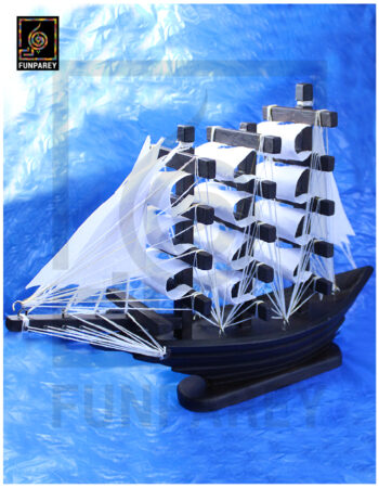 Handmade Wooden Sailing Ship Model