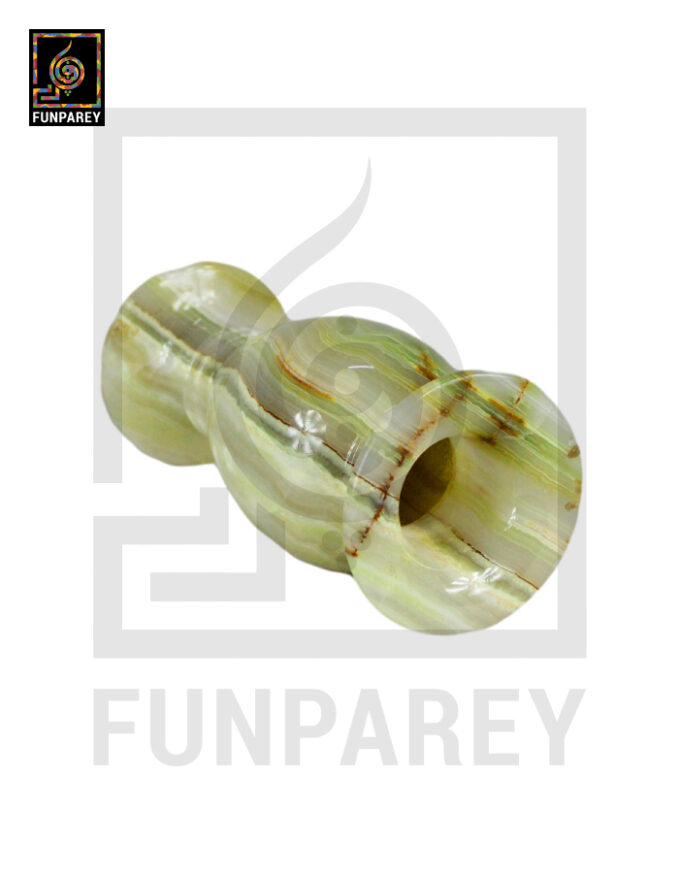 Premium Onyx Stone Vase Heavy 14" Single - Image 12