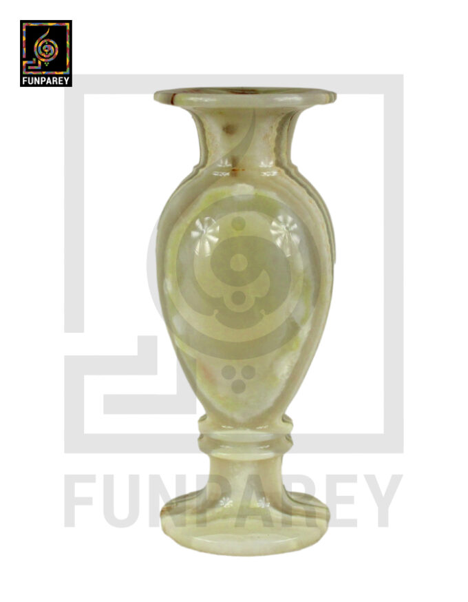 Premium Onyx Stone Vase Heavy 14" Single - Image 16