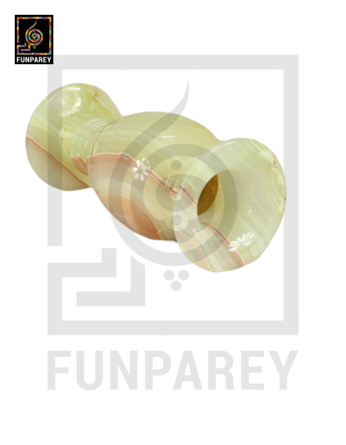 Premium Onyx Stone Vase Heavy 14" Single - Image 5